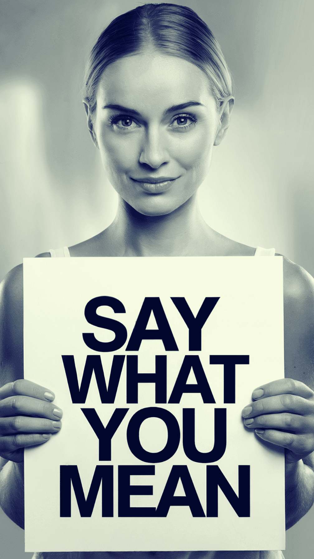 say what you mean