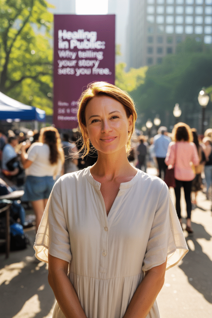 Healing in Public- Why Telling Your Story Sets You Free