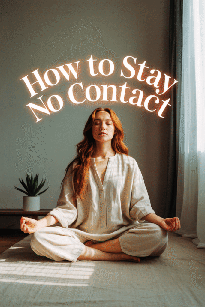 How to Stay No Contact