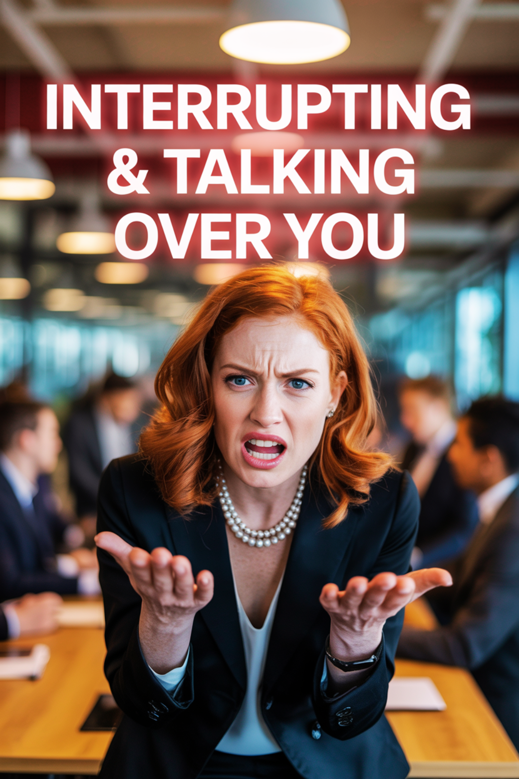 Interrupting & Talking Over You