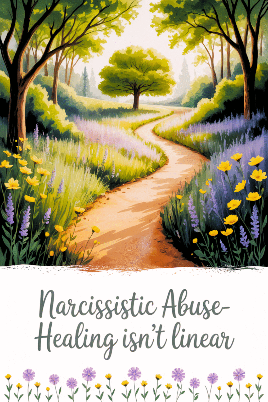Narcissistic Abuse-Healing Isn’t Linear bright