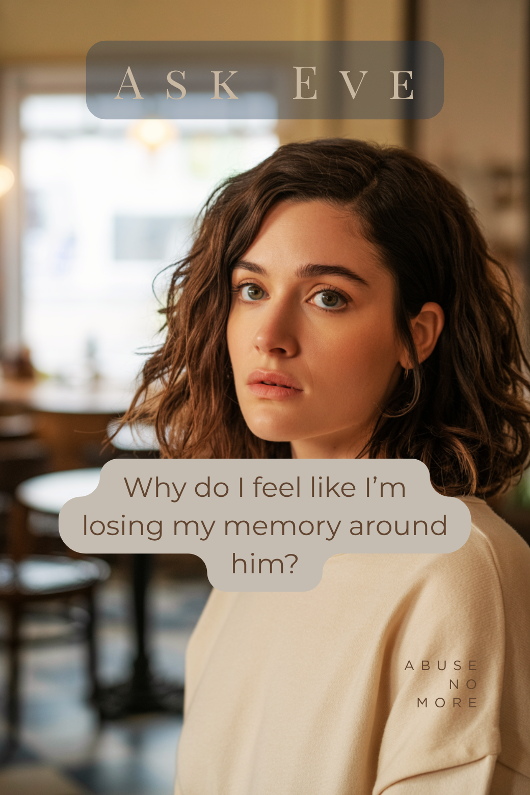 Why do I feel like I’m losing my memory around him?