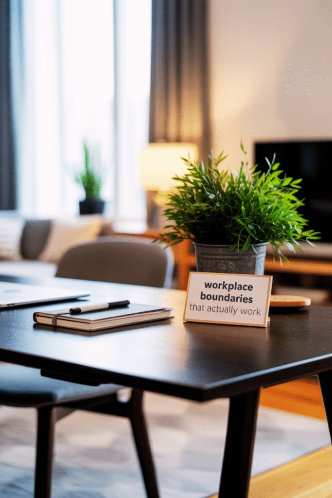 Workplace Boundaries That Actually Work