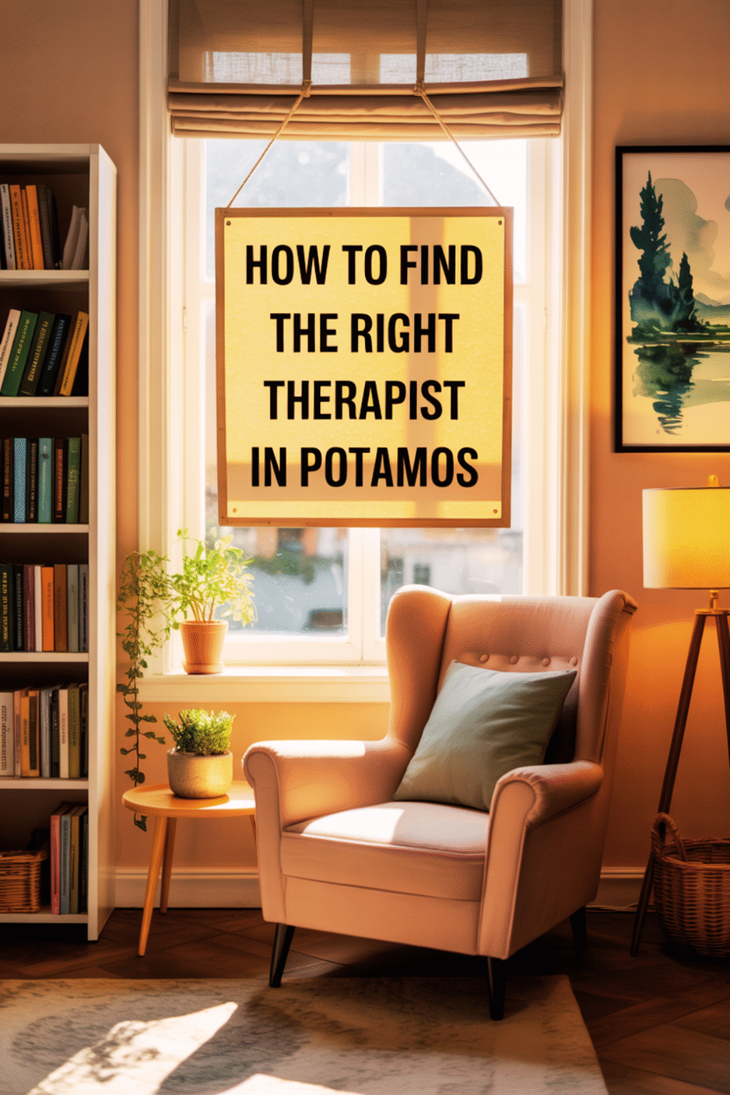 how to find the right therapist in potamos