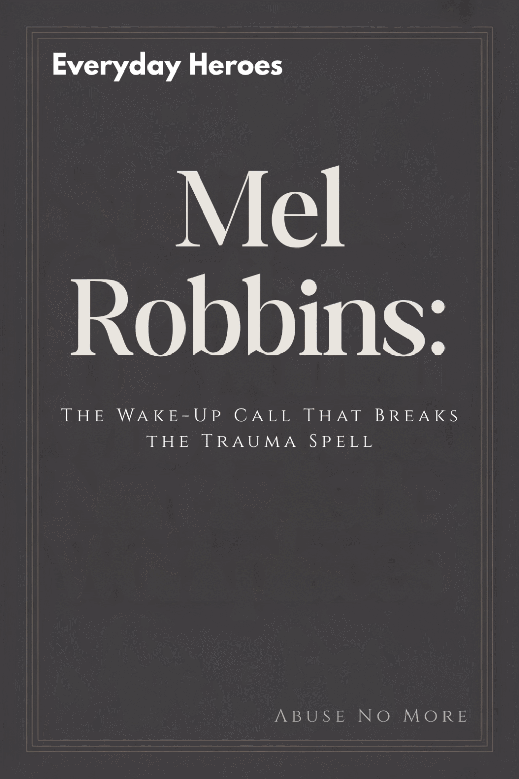 Mel Robbins